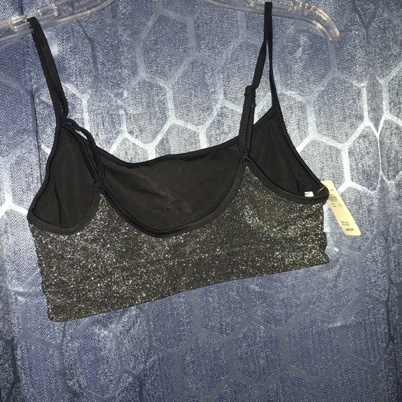 NWT aerie shine bralette scoop stretch swim top bikini sports - Picture 9 of 15